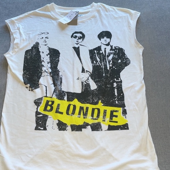 Blondie Women's Graphic Muscle Tank Top - Picture 3 of 3